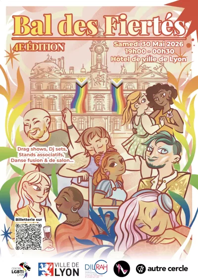 Affiche Bal des Fiertés 2026